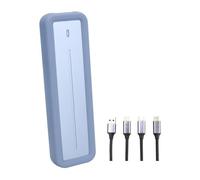 DINSOAVR Boîtier SSD pour NVME SSD Boîtier Support USB3.2 TypeC 20 Gbit/s Dissipation efficace de la chaleur