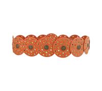 DINSOAVR Ceinture, large ceinture à disque accrocheur pour adulte, ceinture décorative en polyuréthane pour femme, manteau, robe, longueur réglable, ceinture occidentale