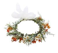 DINSOAVR Coiffe, guirlandes, couronnes, couronnes de cheveux, bandeaux de fleurs de mariée, couronnes pour étal, marché, accessoire pour cheveux