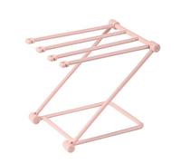 DINSOAVR Trend Présentoir pliable multifonctionnel pour nœud de cheveux Étagère verticale Support de rangement de bureau pour serviette