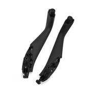 D'intérieur Voiture Universels 2/4 Pièces Garniture Intérieure Poignée Porte Gauche/droite Pour BMW Pour Série 5 Pour M5 Pour G30 Et Pour G31 2017-2022(Black Front 2pieces)