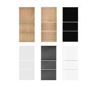 D'intérieur Voiture Universels Autocollant Protection Pour La Console Centrale Des Pour Tesla Pour Model 3 Pour Highland 2024 Pour Y Et Pour Juniper 2025(Black-Carbon)