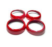 D'intérieur Voiture Universels Autocollants Protection Décoratifs Pour Grilles D'aération Du Tableau Bord Des Pour Smart Pour 453 Pour Fortwo Et Pour Forfour Accessoires Intérieurs(Rouge)
