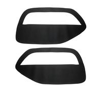 D'intérieur Voiture Universels Pour Ford Pour Mustang 2005-2009 2 Pièces Cache Poignée Porte Avant Intérieur Décoration(Le noir)