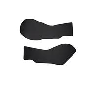 D'intérieur Voiture Universels Pour Tesla Pour Model 3 Pour Y conduite À Gauche Console Centrale Deux Panneaux Latéraux Protection Anti-coups Pied Autocollant En Cuir PU(D)