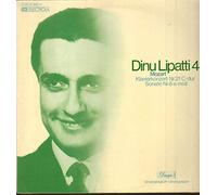 Dinu Lipatti 4 - Klavierkonzert Nr. 21 C-Dur; Sonate Nr. 8 A-Moll [Vinyl LP]