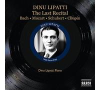 Dinu Lipatti – Le dernier récital – CD – NAXOS – Besançon 16 septembre 1950