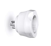 Dio - Adaptateur Prise Voyage UE/US - Prise européenne vers Prise US - Blanc