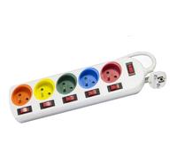 Voltman DIO013051 Prise de Courant Blanc