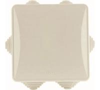 Voltman DIO013016 Boîte carrée étanche 80 x 80 x 40 mm IP44