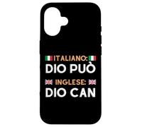 DIO Can TRADUZIONE Italiano Inglese Coque pour iPhone 16