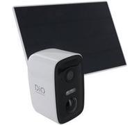 Caméra de surveillance extérieure Wi-Fi IP65-1080p - panneau solaire - DiO