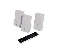 DiO Connected Home DiO First 3 Prises et télécommande 3 canaux IT 2300 W