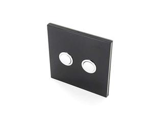 DiO Connected Home Interrupteur - 1 ou 2 Canaux - Noir ED-SW-02