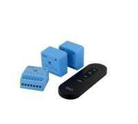 DiO Connected Home Kit de 3 modules pour Volets avec télécommande à 5 canaux (433 MHz/Zigbee/BLE)