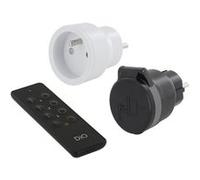 DiO Connected Home - Prise nano intérieur + prise jardin + télécommande - Chacon