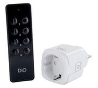 DiO Connected Home - Prise Schuko connectée WiFi 433MHz + télécommande - Chacon