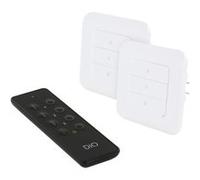 DiO Connected Home - Set de 2 interrupteurs volets roulants + télécommande - Chacon