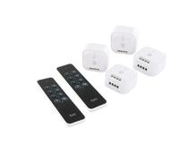 DiO Connected Home Set de 4 modules d’éclairage on/Off & 2 télécommandes