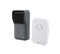 DiO Connected Home Sonnette connectée sans fil WiFi avec Carillon, audio bidirectionnel DIOBELL-B01 Gris