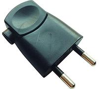 Dio DIO043051 Fiche mâle 2 pôles Noir