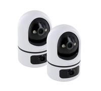 DiO Lot de 2 Caméras intérieures Dual Lens rotatives -Dual Band 2MP