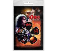 Dio - Médiator "We Rock" 5er-Pack RO10935 (Taille unique) (Noir/Rouge)