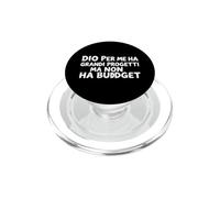 Dio per Me Ha Grandi Progetti Ma Non Un Vecteur Budget PopSockets PopGrip pour MagSafe