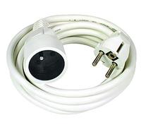 Dio - Rallonge Electrique Adaptateur Multiprise 4 Prises-Prolongateur Film 3m Blanc