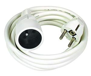 Dio - Rallonge Electrique Adaptateur Multiprise 4 Prises-Prolongateur Film 3m Blanc