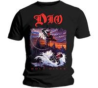 Dio - T-Shirt # XXL Black Unisex # Holy Diver [Import]