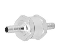 Dioche 1 Clapet Anti-retour sans Valve | Clapet Anti-retour Unidirectionnel | Alliage d'aluminium Universel pour Carburant, Huile, et Eau | Construction Durable pour des Performances Durables