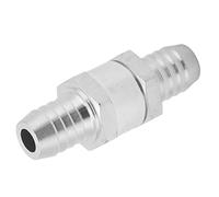 Dioche 1 Clapet Anti-retour sans Valve | Clapet Anti-retour Unidirectionnel | Alliage d'aluminium Universel pour Carburant, Huile, et Eau | Construction Durable pour des Performances Durables