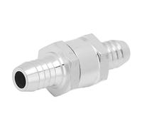 Dioche 1 Clapet Anti-retour sans Valve | Clapet Anti-retour Unidirectionnel | Alliage d'aluminium Universel pour Carburant, Huile, et Eau | Construction Durable pour des Performances Durables