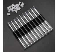 Dioche 10 Pcs 5 Ml Vide Double Tête Brillant à Lèvres Tubes Double Face Bricolage Rouge à Lèvres Bouteilles Transparent étanche Voyage Convivial en Plastique 10 Pièces