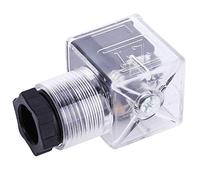 Dioche 110 V Solen5 Pièces Prise d'électrovanne Hydraulique avec Lampe Universelle AC 220 V, étanche IP65, Conception Compacte pour Systèmes Hydrauliques