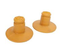 Dioche 12802494 Bobine 12794314 2 Pièces Butée à Ressort Arrière PU Jaune 12802494 Remplacement pour 9-3 2003-2015 - Bonne Performance avec une Excellente élasticité