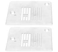 Dioche 1408 2pcs Aiguille Plaques à Aiguilles de Remplacement pour Machines à Coudre, Compatibles avec les Modèles 1408/2250. Fabriqué en Fer de Haute qualité, Facile à assembler. 2 Pièces par paquet.