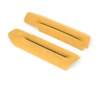 Dioche 2015 2016 2017 Housse de Panneau d'accoudoir de Porte en Daim pour 2015-2020 | Décor de Garniture Intérieure | Sensation de Main Confortable (Yellow)