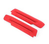 Dioche 2015 2016 2017 Housse de Panneau d'accoudoir de Porte en Daim pour 2015-2020 | Décor de Garniture Intérieure | Sensation de Main Confortable (Rouge)