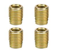 Dioche 20p20Pcs Accessoires d'insertion de Filetage Autotaraudeur en Acier au Carbone | Durables M10x1,5 et M14x1,5 | Insert de Réparation de Filetage Robuste pour l'automobile, la Construction