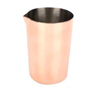 Dioche 304 Cocktail en Acier Inoxydable Tasse de Vin à Boire Tasse de Mélange 500 Ml pour le Bar Outil de Barman, Apparence Magnifique et à la Mode, Design Concis, Mettant en évidence (Or rose)