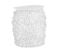 Dioche 30m Garlan99Ft Rideau de Perles de Cristal de 30 M - Bande Décorative en Perles de Cristal Acrylique de Haute qualité - Toile de Fond pour Rideau de Fête de Mariage - Décoration Parfaite pour