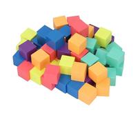 Dioche 60 Pièces Blocs 3D Compteurs Mathématiques Manipulateurs Jouets de Construction Empilables Colorés avec des Formes Géométriques pour L'apprentissage en Classe la Pensée Log