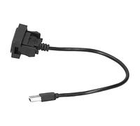 Dioche Adaptateur de Câble de Port USB d'extension de Voiture pour Prise de Courant Automatique - ABS, Conception Flexible, Installation Facile, Idéal pour Une Utilisation en Voiture et à la Maison