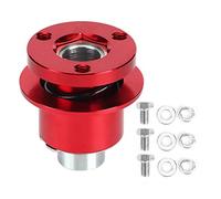 Dioche Adaptateur de moyeu de Volant, Moyeu de Volant à Dégagement Rapide, Moyeux de Volant Moyeu de Volant Car Universal 360 Volant Moyeu de Déconnexion Rapide 3 Trous
