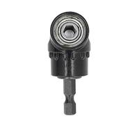Dioche Adaptateur de Perceuse à Angle Droit de 90 Degrés, Tige Hexagonale de 1/4 Po, Fixation de Porte-embout coudé pour les Espaces Restreints, Acier au Chrome Vanadium de qualité Supérieure -