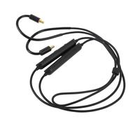 Dioche Adaptateur sans Fil Bluetooth Ie 100, Câble de Remplacement pour IE100 Pro, IE400 Pro, IE500 | Rechargeable, avec Contrôleur de Microphone | Mise à Niveau sans Fil pour Les écouteurs Filaires