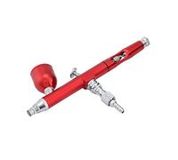 Dioche Aérographe, Ensembles d'aérographes Aérographe à Alimentation par gravité à Double Action 0,3 Mm Spray Art Paint Air Brush pour Nail Art, Décoration de Gâteau Temporaire,