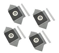 Dioche Af Sac à Poussière d'aspirateur Lavable en 4 Pièces pour Balayeuse Réutilisable, adapté aux Emplacements pour Cartes de 10 X 11 Cm, Filtration à Haute efficacité - économique, Durable et